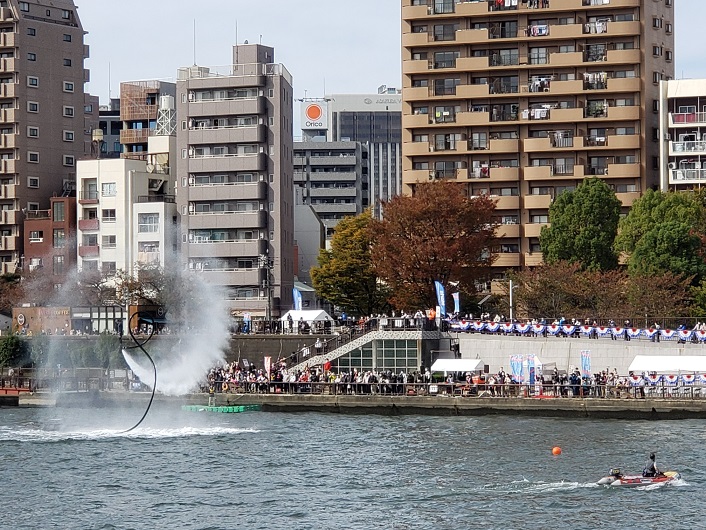隅田川水面の祭典