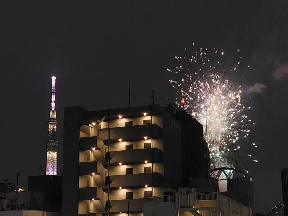 舐めてた花火大会